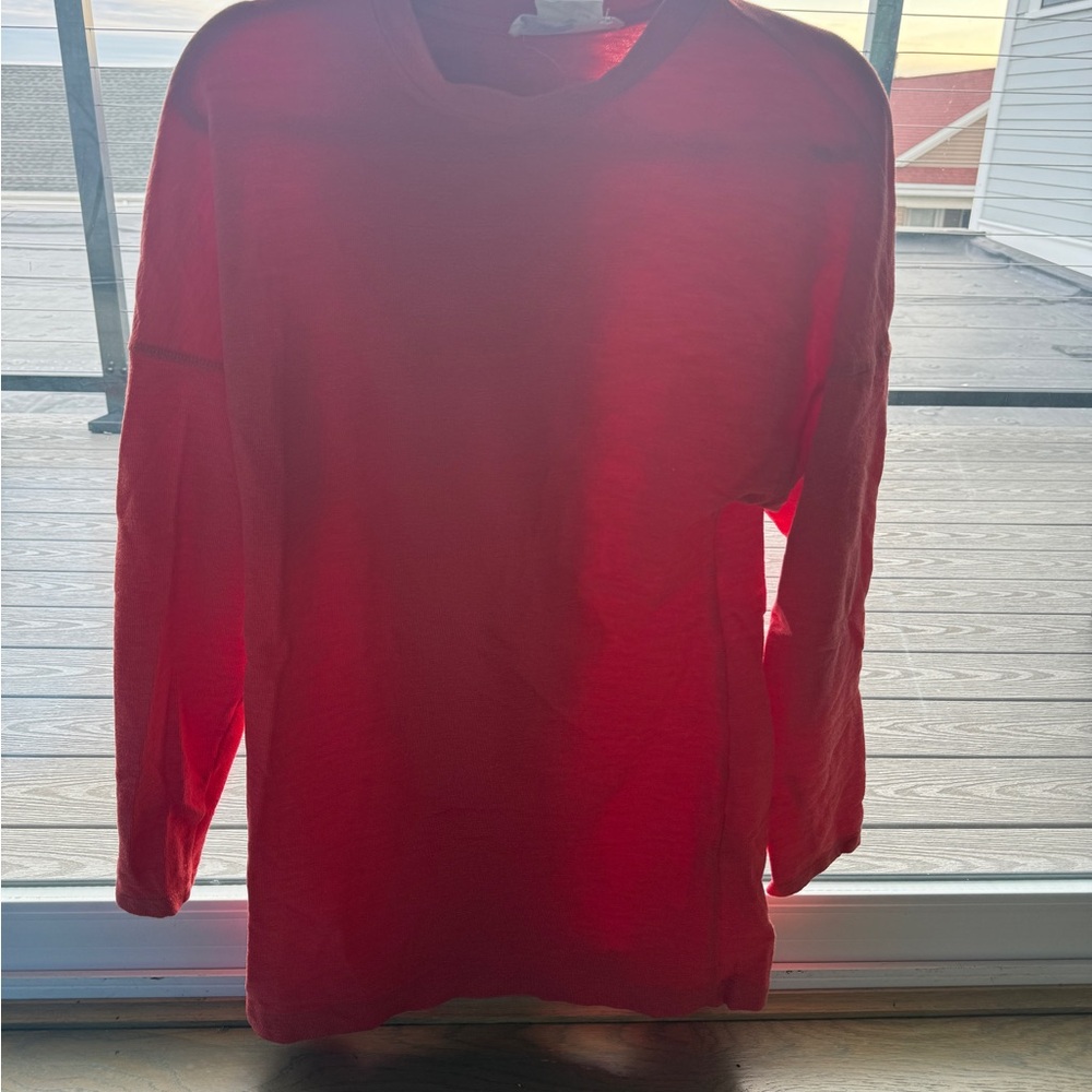 Red Long Sleeve dress